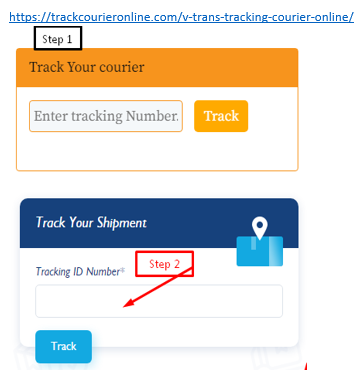 v trans tracking steps